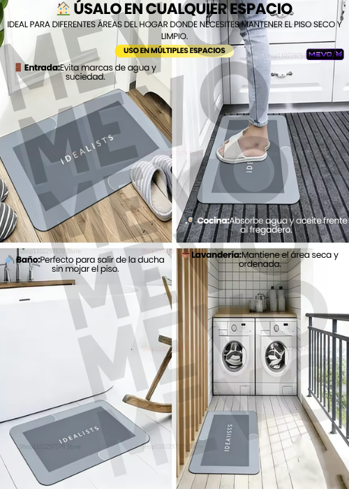 🛁✨ Estante de Baño 3 Niveles + Dispensador Organizador de Cepillos 🪥 + Tapete de Baño de Obsequio 🎁🚿