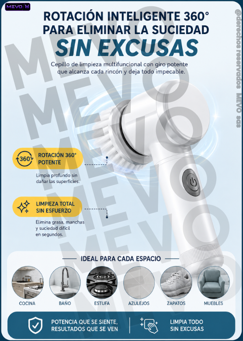 😍Cepillo multifuncional 5 en 1 +  Aspiradora 3 en 1+ obsequios accesorios cabezales 🎁
